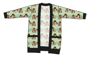 Chipmunk Pals Ladies' Grandpa Cardigan