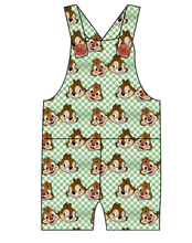 Load image into Gallery viewer, Chipmunk Pals Overalls and Shortalls