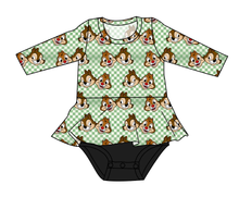 Load image into Gallery viewer, Chipmunk Pals Peplum Top