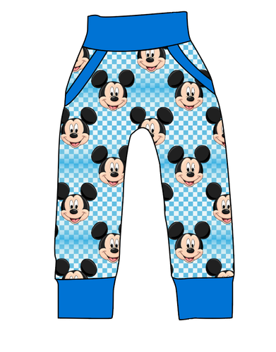 Mickey Check Beanpole Pants And Shorts