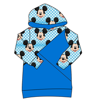 Load image into Gallery viewer, Mickey Check Classic Hoodie (or Crewneck)