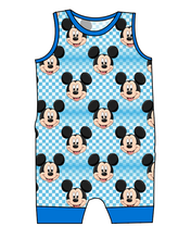 Load image into Gallery viewer, Mickey Check Emmett Pants And Shorts T-Shirt Romper