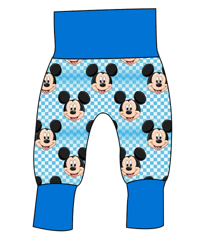 Mickey Check Grow With Me Pants And Shorts