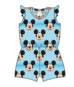 Mickey Check Ivy Summer Romper