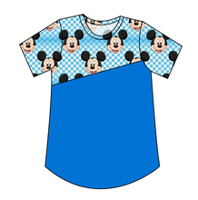 Load image into Gallery viewer, Mickey Check Kids&#39; Relaxed Tee