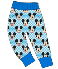 Load image into Gallery viewer, Mickey Check Mens&#39; Joggers and Jogger Shorts