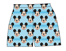 Load image into Gallery viewer, Mickey Check Ladies&#39; Lounge Shorts