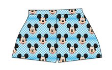 Load image into Gallery viewer, Mickey Check Ladies&#39; Lounge Shorts