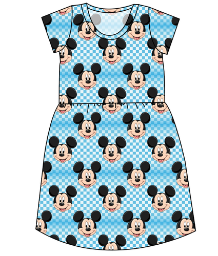 Mickey Check Ladies' Play Dress