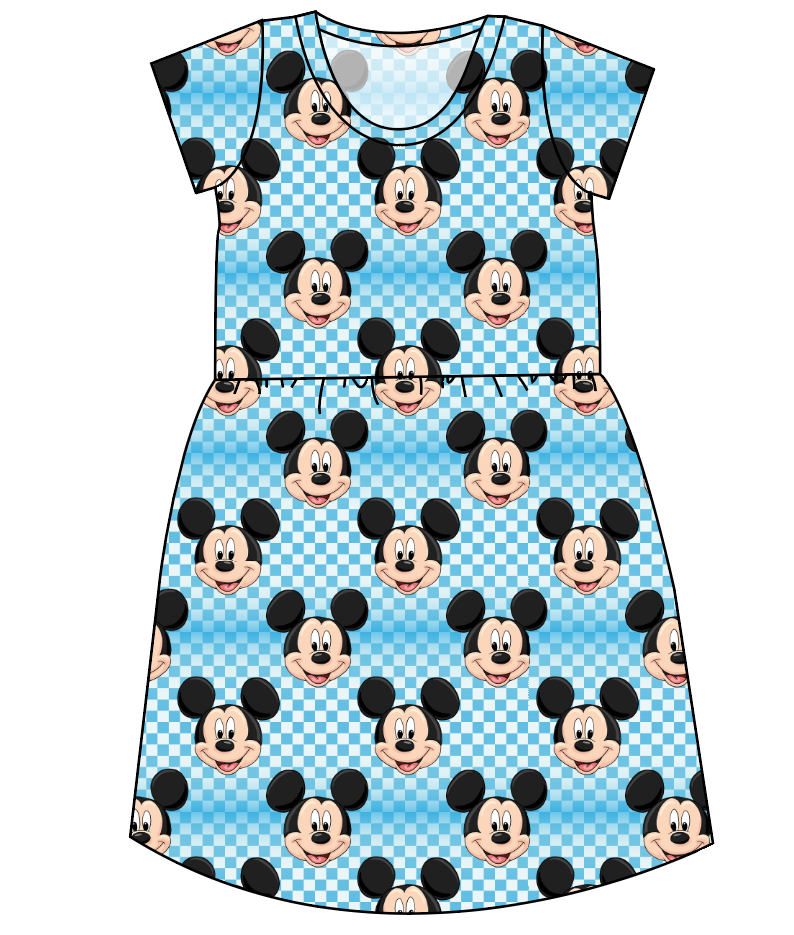 Mickey Check Ladies' Play Dress