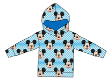 Load image into Gallery viewer, Mickey Check Oversized Hoodie