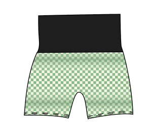 Green Check Grow With Me Pants And Shorts