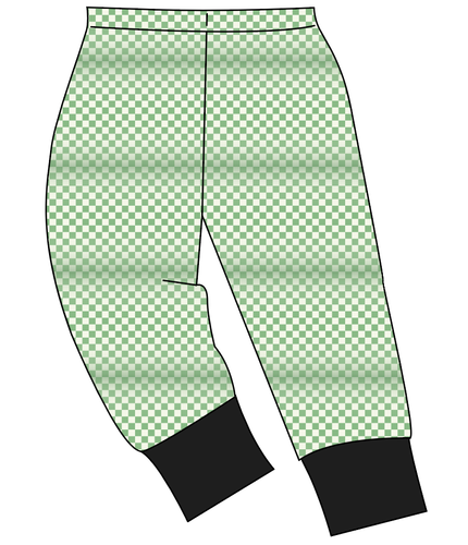 Green Check Ladies' Lounge Pants