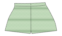 Load image into Gallery viewer, Green Check Ladies&#39; Lounge Shorts