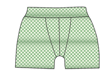 Load image into Gallery viewer, Green Check Mens&#39; Boxer Briefs