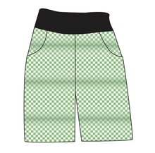Load image into Gallery viewer, Green Check Mens&#39; Joggers and Jogger Shorts