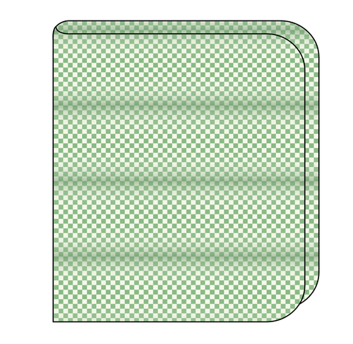 Green Check Swaddle Blanket