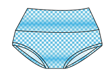 Load image into Gallery viewer, Blue Check Ladies&#39; Underwear