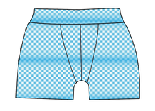Load image into Gallery viewer, Blue Check Mens&#39; Boxer Briefs