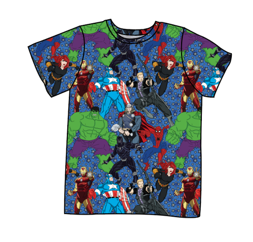 Superhero Smash Basic Tee and Tank