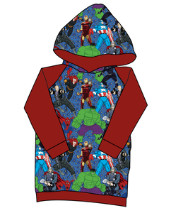 Superhero Smash Classic Hoodie (or Crewneck)