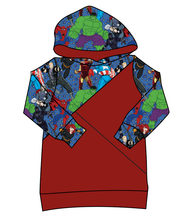 Load image into Gallery viewer, Superhero Smash Classic Hoodie (or Crewneck)