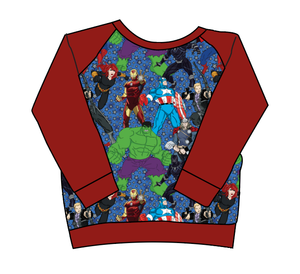 Superhero Smash Classic Hoodie (or Crewneck)