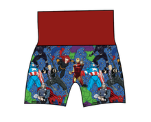Load image into Gallery viewer, Superhero Smash Grow With Me Pants And Shorts