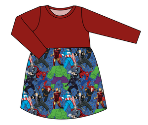 Superhero Smash Play Dress