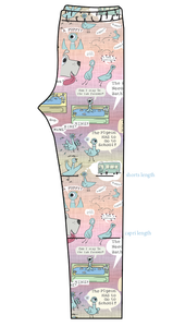 Sassy Pigeon Basic Leggings
