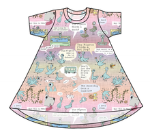 Load image into Gallery viewer, Sassy Pigeon Basic T-Shirt Dress