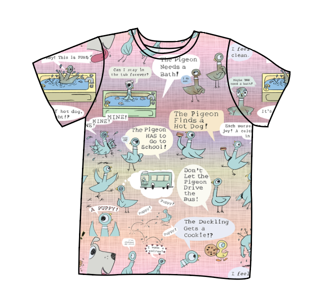 Sassy Pigeon Basic Tee and Tank