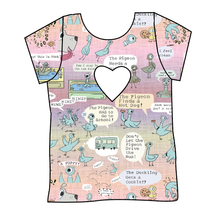 Load image into Gallery viewer, Sassy Pigeon Cambria Heart Back Tee