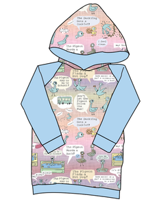 Sassy Pigeon Classic Hoodie (or Crewneck)
