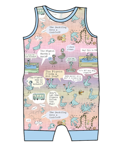 Sassy Pigeon Emmett Pants And Shorts T-Shirt Romper