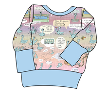 Load image into Gallery viewer, Sassy Pigeon Grow With Me Hoodie (or Crewneck)