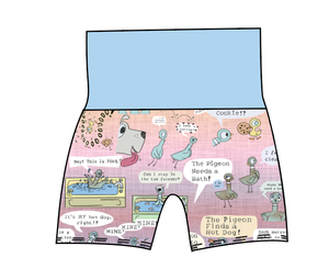 Sassy Pigeon Grow With Me Pants And Shorts