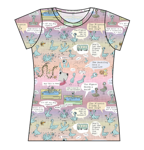 Sassy Pigeon Ladies' Basic Tee