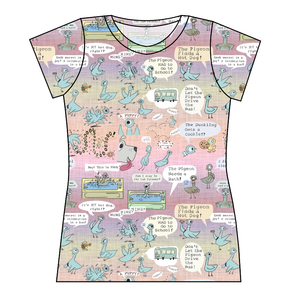 Sassy Pigeon Ladies' Basic Tee