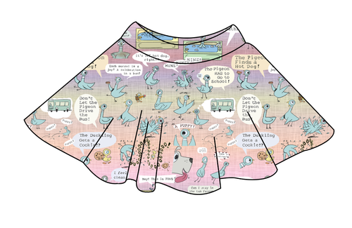Sassy Pigeon Ladies' Circle Skirt