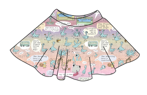 Sassy Pigeon Ladies' Circle Skirt