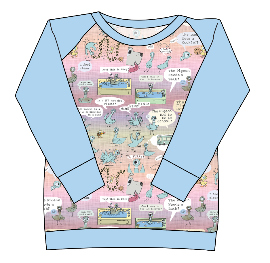 Sassy Pigeon Ladies' Classic Crewneck