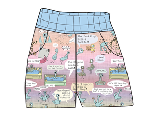 Sassy Pigeon Ladies' Joggers and Jogger Shorts