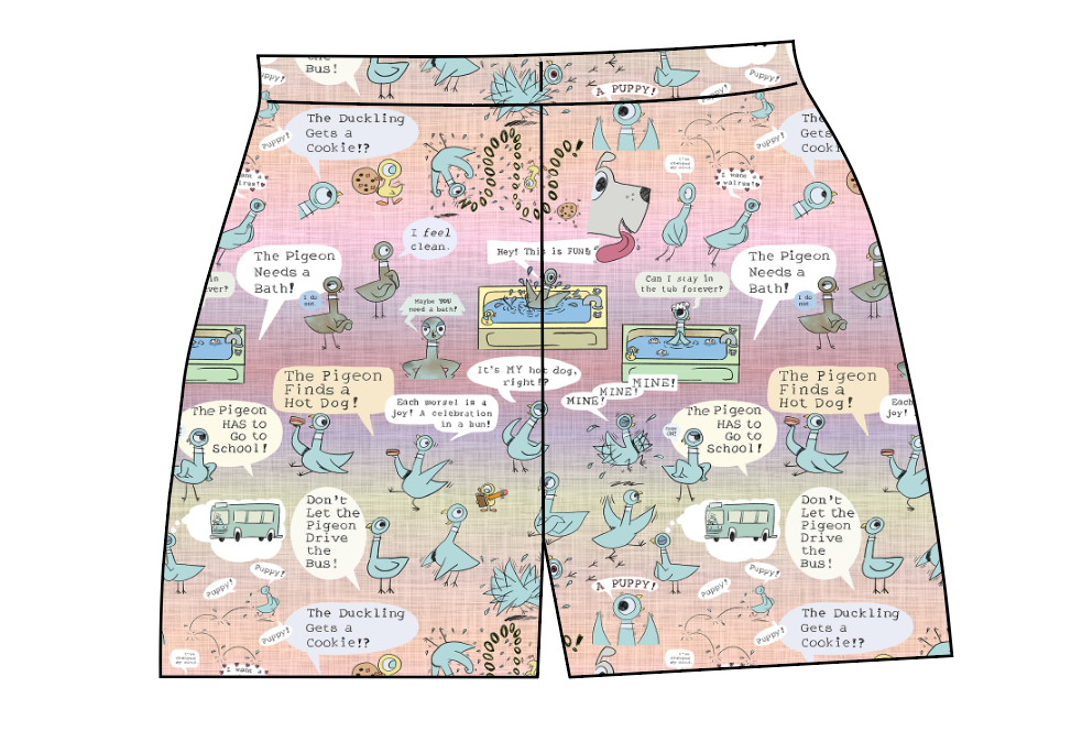 Sassy Pigeon Ladies' Lounge Shorts