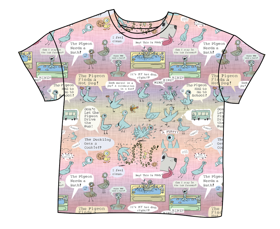 Sassy Pigeon Ladies' Oversized Tee