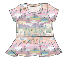Load image into Gallery viewer, Sassy Pigeon Ladies&#39; Peplum Top