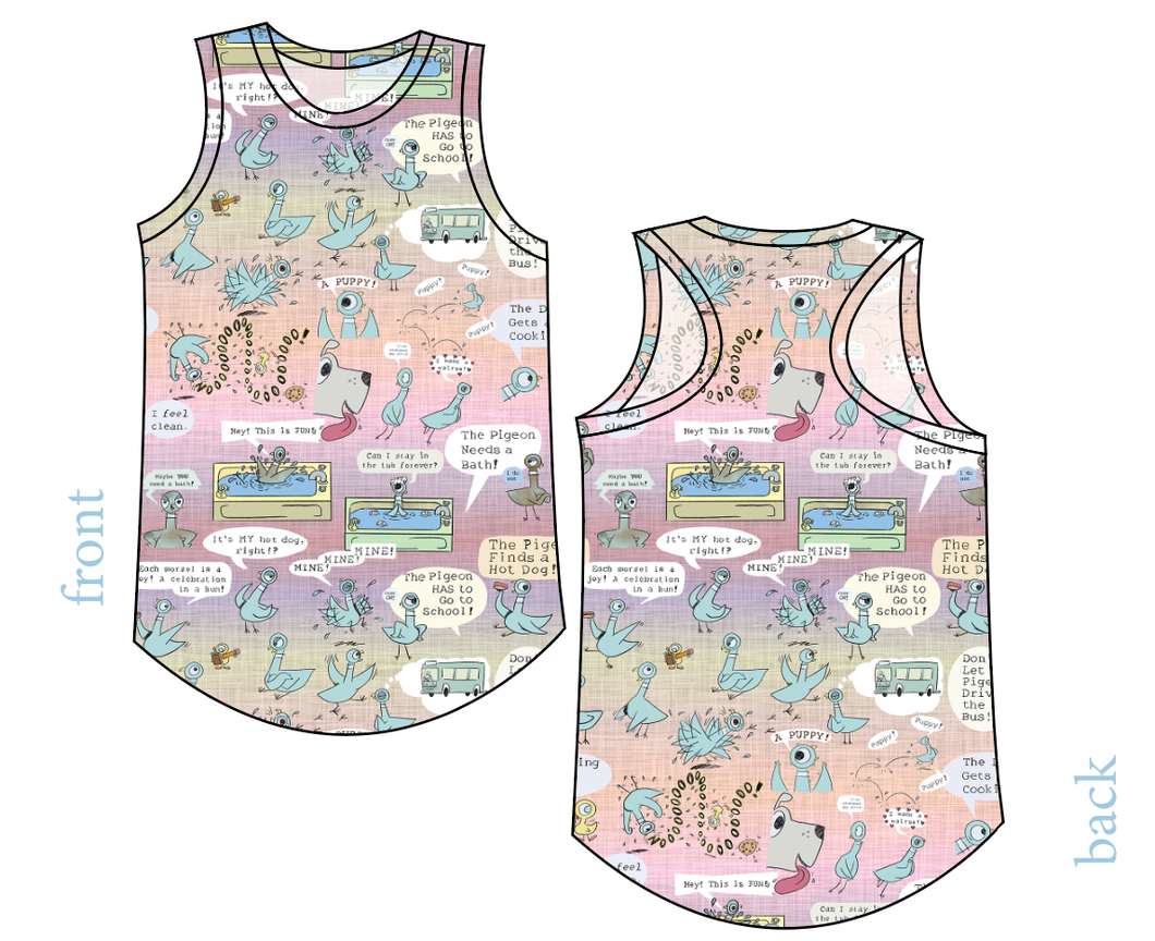 Sassy Pigeon Ladies' Summer Tank