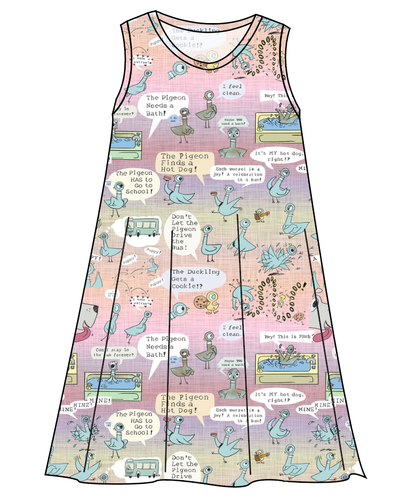 Sassy Pigeon Ladies' Swing Dress