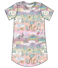 Load image into Gallery viewer, Sassy Pigeon Ladies&#39; T-Shirt Dress