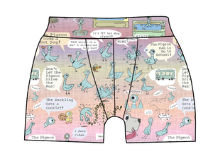 Sassy Pigeon Mens' Boxer Briefs